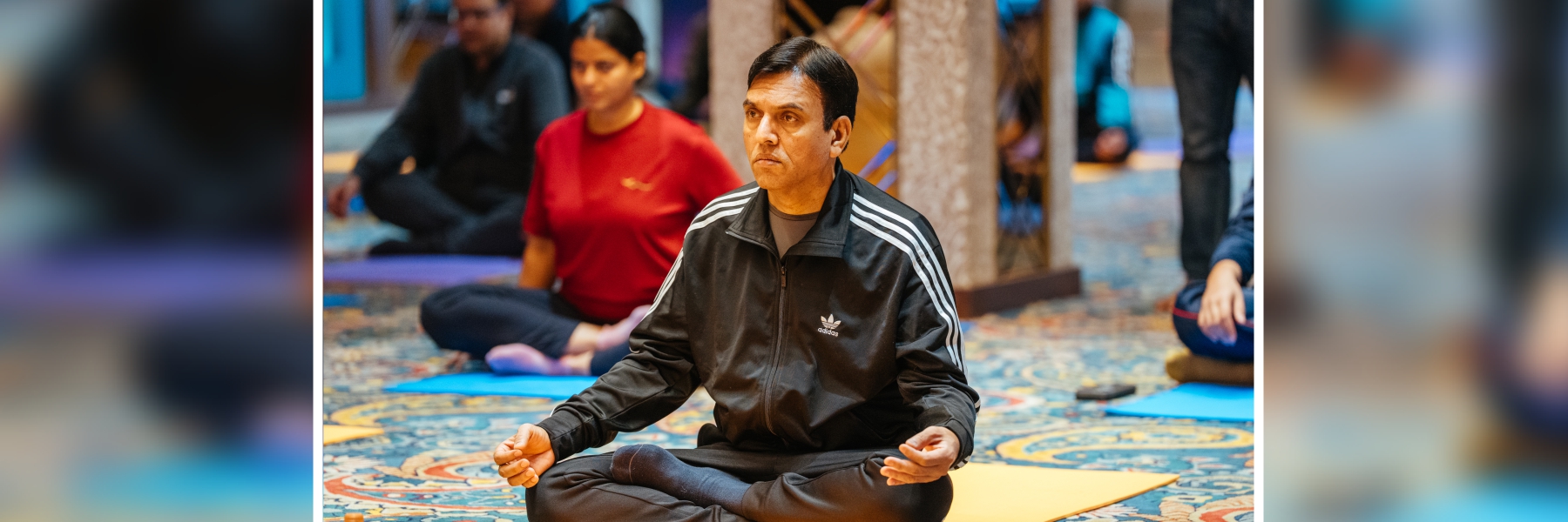 Chintan Shivir Day Two Begins with Yoga