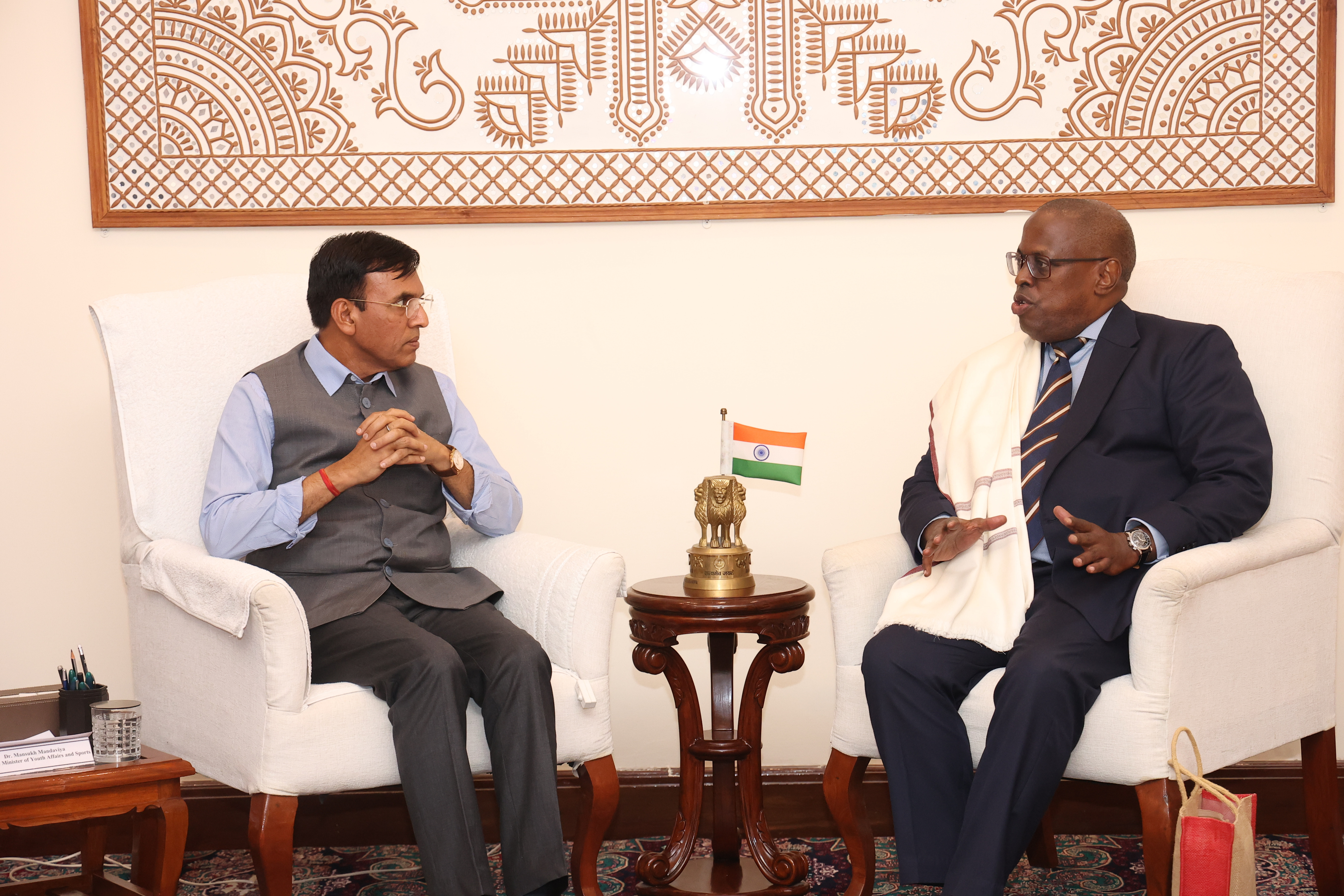 India–Sierra Leone Bilateral Meeting in New Delhi