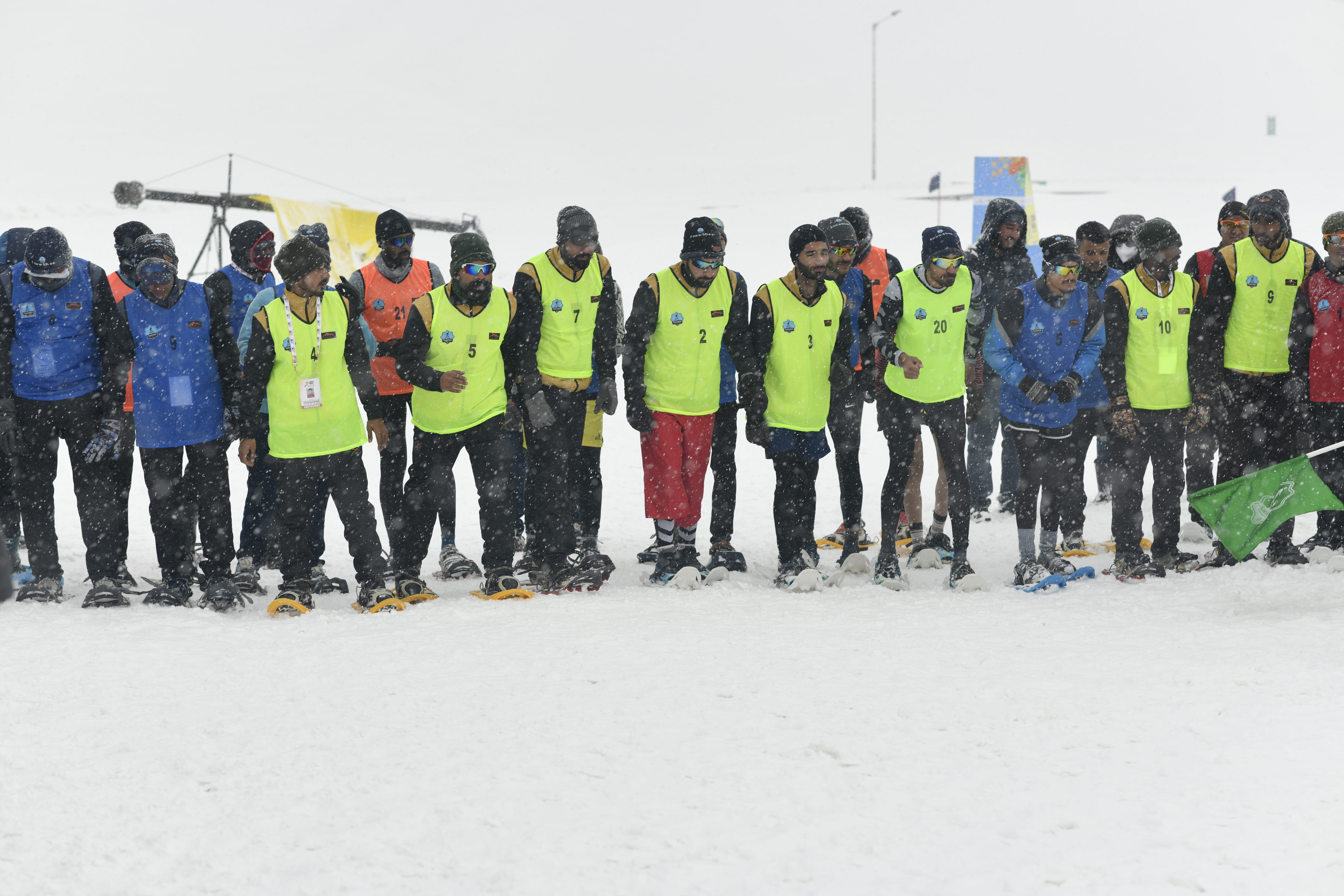 Khelo India Winter Games Snowshoe Race